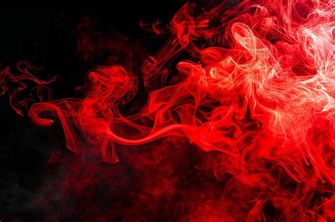 Premium Photo | Red and red smoke on a black background Background from ...