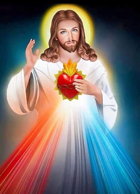 Jesus Our Savior Jesus Praying Heart Of Jesus Jesus And Mary