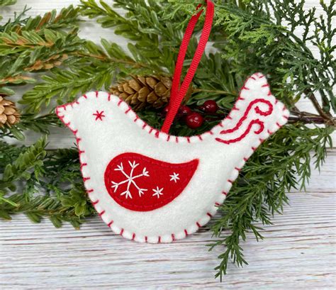 Felt Bird Christmas Ornaments — The Ornament Boutique