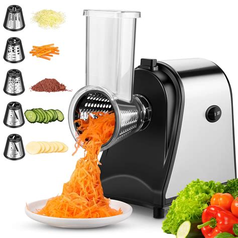 Buy HomdoxElectric Cheese Grater Electric Slicer Shredder 250W Salad