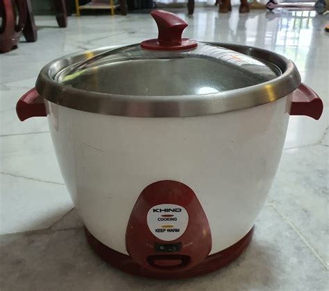 Khind Electric Rice Cooker Furniture Home Living Kitchenware