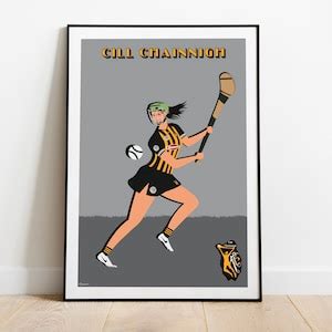 Kilkenny Camogie Poster - Etsy