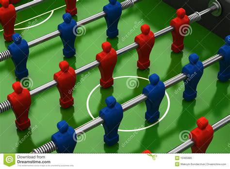 Tabela De Foosball Ilustra O Stock Ilustra O De Futebol