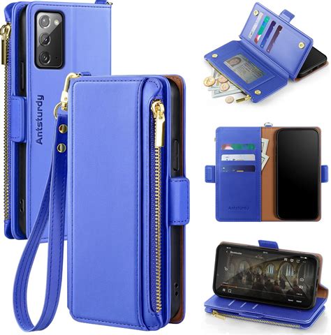 Antsturdy Samsung Galaxy Note 20 5g Wallet Case With Card Holder For Women Men