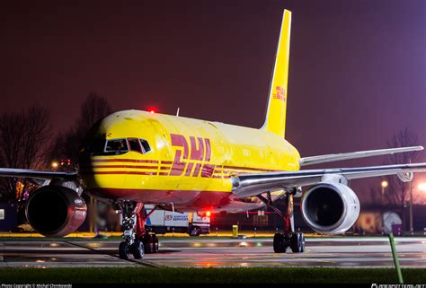 G BIKZ DHL Aviation Boeing 757 236 SF Photo by Michał Chimkowski ID