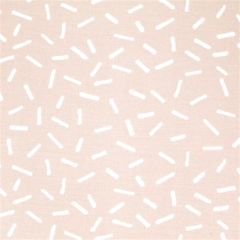 Tissu En Coton Hygge Raies Poudre Blanc X10cm Rico Design