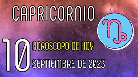 🤗 𝗔𝗹𝗴𝘂𝗶𝗲𝗻 𝗧𝗲 𝗖𝗼𝗻𝗳𝗲𝘀𝗮𝗿𝗮 𝗧𝗼𝗱𝗼 🙌horoscopo Capricornio Hoy ♑ 10 De Septiembre De 2023 💰 Youtube