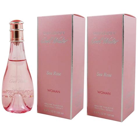 Davidoff Cool Water Sea Rose 2 X 100 Ml Eau De Toilette EDT Set Bei Riemax