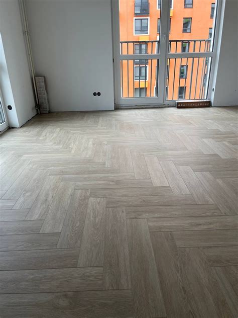 Кварцвиниловая плитка (Елочка) Alpine Floor PARQUET LIGHT Дуб Адара ЕСО ...