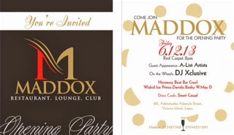 Maddox Restaurant and Club officially opens this Friday