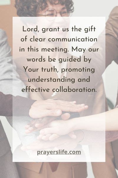 Powerful Short Opening Prayers For Meeting