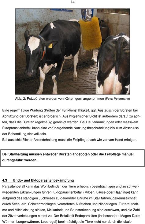 Tierschutzleitlinie für Milchkuhhaltung PDF Kostenfreier Download