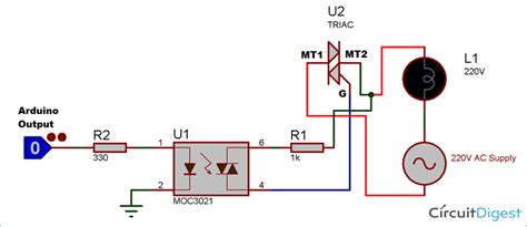 Circuit Diagram Of Light Dimmer Using Triac Circuit Diagram