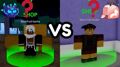 Gacha Vs Dealer Supa Lucky Blox Fruits Youtube