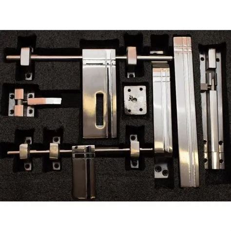 Stainless Steel Mm Premium Door Kit Cp Finish Double Line At Rs