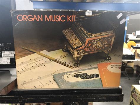 Lot Boxed Organ Music Set