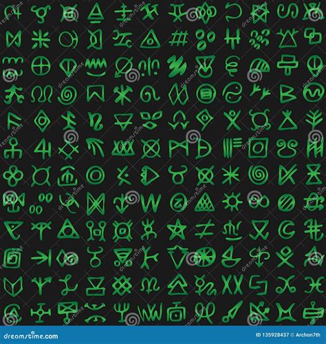 Digital Green Matrix And Computer Code Symbols Vector Seamless ...