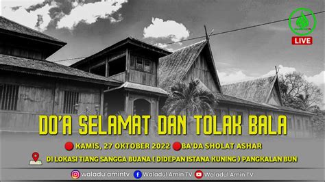 Do A Selamat Dan Tolak Bala Di Lokasi Tiang Sangga Buana Pangkalan Bun