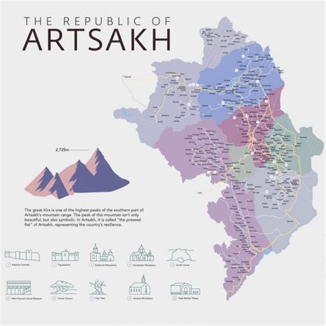 A Tourist Map of Artsakh - TUMO