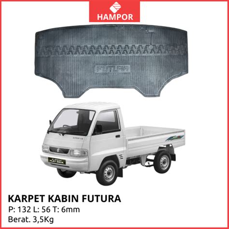 Karpet Mobil Karet Dalam Kabin Pick Up Futura Suzuki Rubber Lazada