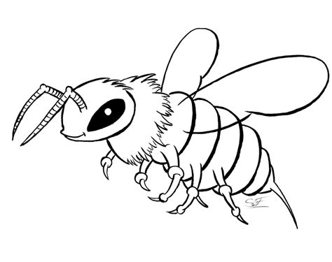 Dessins De Coloriage Abeille Imprimer Sur Laguerche Page