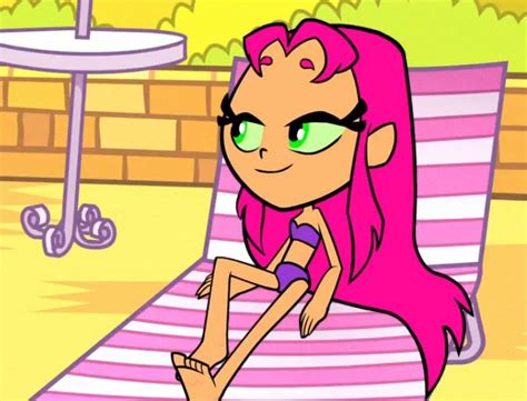 Obinray Teen Titans Go Starfire Sunbathing Bikini Teen Titans Go