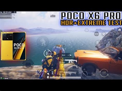 POCO X6 PRO 5G BGMI PUBG HDR EXTREME TEST 2024 Shorts YouTube