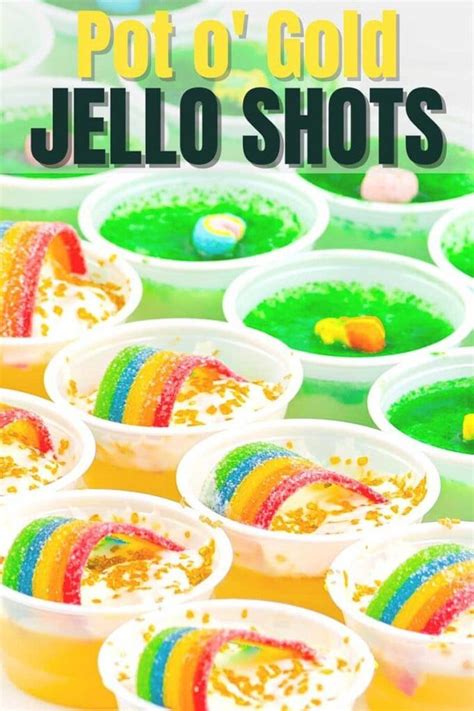 Pot O Gold Jello Shots