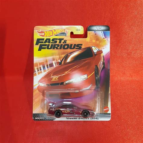 Hot Wheels Premium Nissan 240sx S14 Fast And Furious Shopee Malaysia