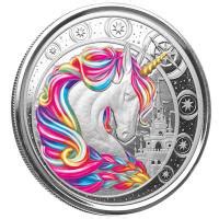 Ghana Cedis Einhorn Unicorn Blossom Oz Silber Pp Color