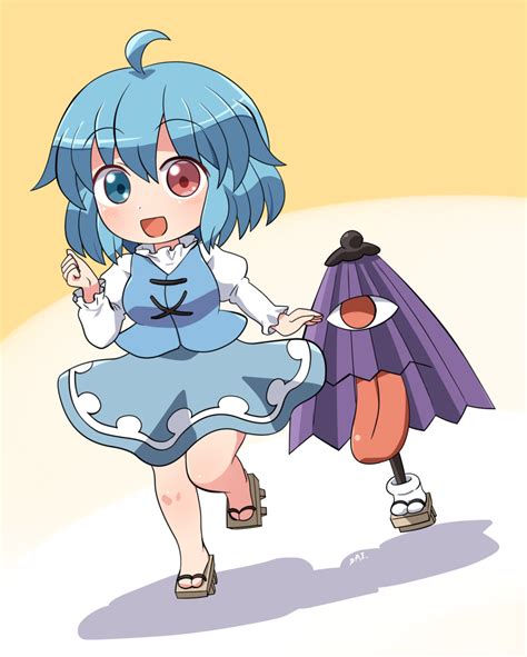 Tatara Kogasa Touhou Drawn By Rokugoudaisuke Danbooru