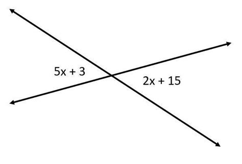 Determine The Value Of X In The Figure Below NO LINKS Brainly