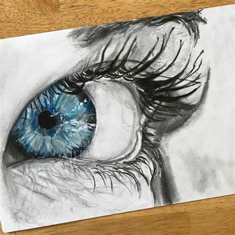 Colored Eyes Drawing Best - Drawing Skill