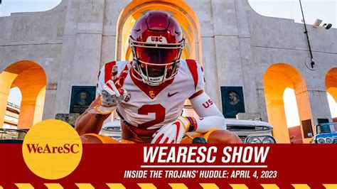 Inside The Trojans Huddle Duce Robinson Signs And Spring Position