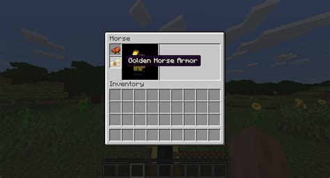 how to make horse armor in minecraft 2