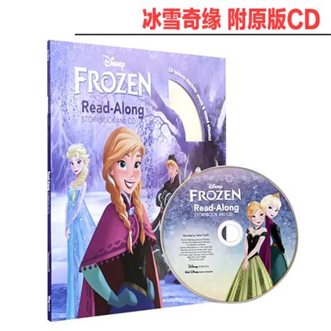 Original Frozen Read Along Storybook Cd In English Disney