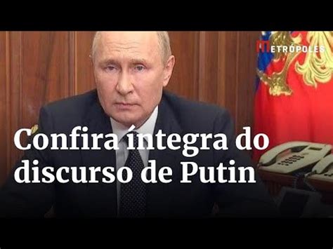 Confira A Ntegra Do Discurso De Vladimir Putin Anunciando Mobiliza O