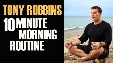 Tony Robbins Priming Exercise