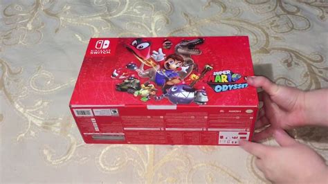 Super Mario Odyssey Nintendo Switch Bundle Unboxing Youtube