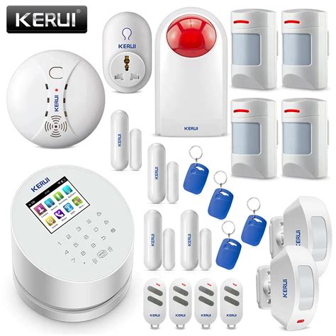 Original Kerui W Wifi Gsm Pstn Security Alarm System Smart Home Rfid