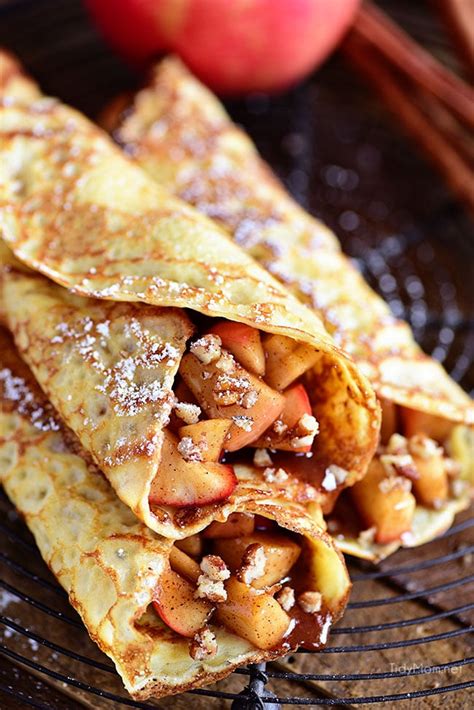 Apple Pie Crepes Recipe TidyMom