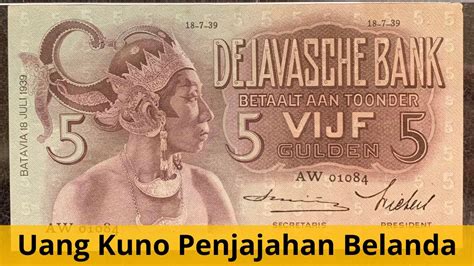 Harga Uang Kuno 5 Gulden Seri Wayang Jaman Penjajahan Belanda Yg Dicari