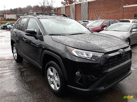 2020 Midnight Black Metallic Toyota RAV4 XLE AWD 136369907 GTCarLot