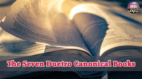 26 The Seven Duetro Canonical Books இணைத்திருமுறை நூல்கள்