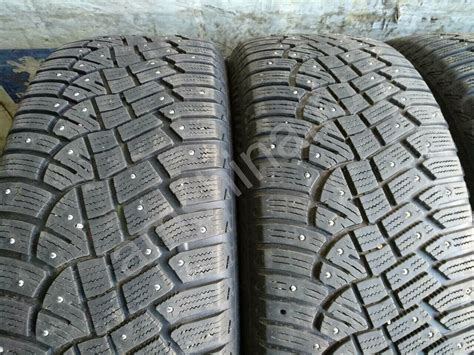 Шины Continental IceContact 2 SUV 255/55 R19 Зимние шипованные б/у арт ...