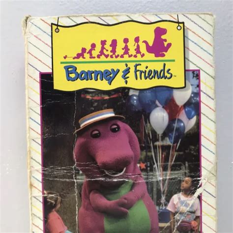 BARNEY & FRIENDS Carnival of Numbers VHS Video Tape VCR VTG Songs Time ...