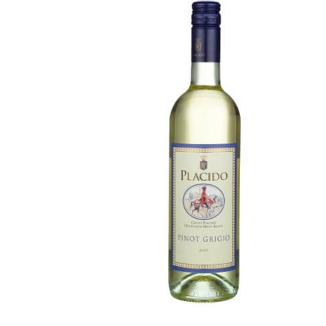 Placido Pinot Grigio Italy White Wine 750 Ml Kroger