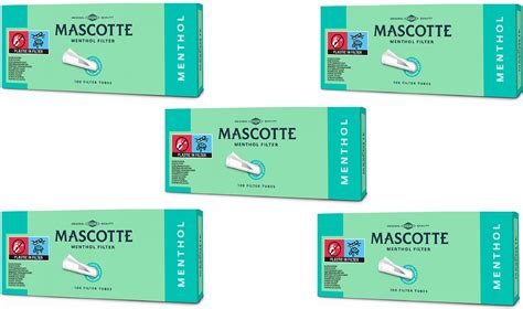 Mascotte Gilzy Papierosowe Mascotte Menthol 5X100Szt. Tutki - Ceny i ...