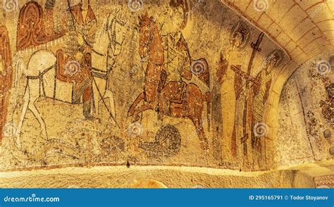 Goreme Cappadocia Turkey Frescos Y Murales En La Antigua