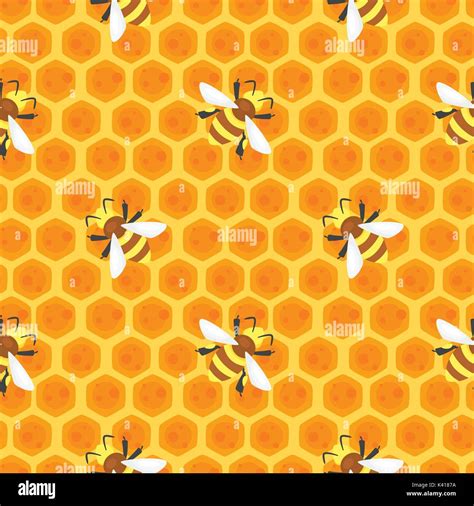 Les Abeilles Qui Volent Banque D Images Vectorielles Alamy